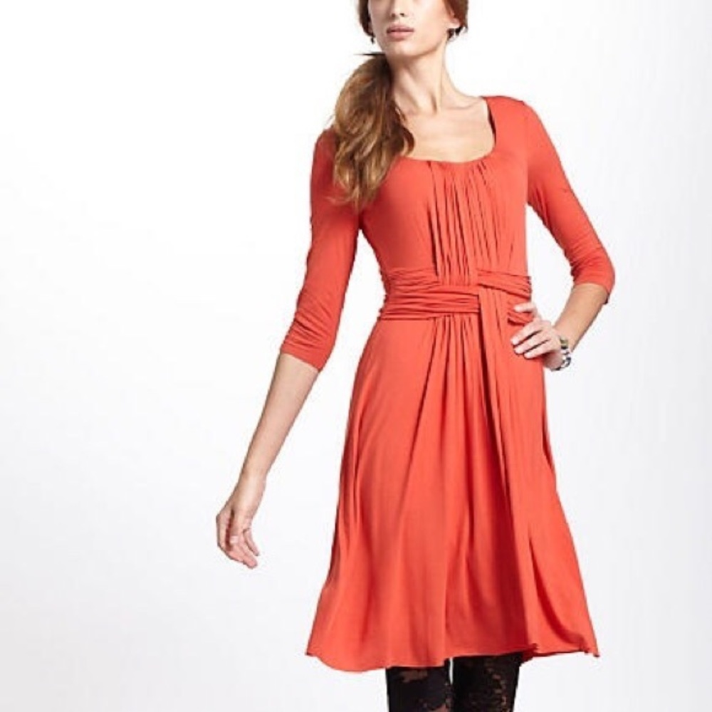 bailey 44 ruched jersey dress from Anthropologie